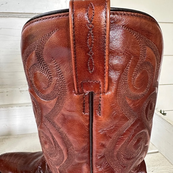 DAN POST, #26636, MENS, BELLEVUE, WESTERN BOOT IN 100% LEATHER. SIZE 9 - Picture 8 of 14